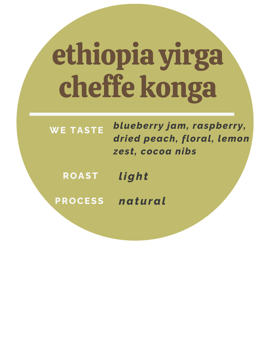 Ethiopia Yirga Cheffe Konga